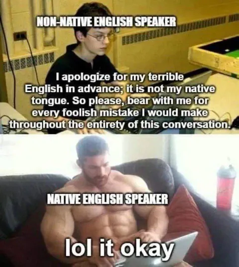 Native English Speaker Says It’s Okay