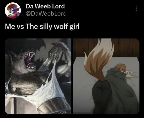 Me vs the Silly Wolf Girl