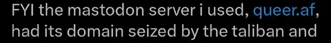 Queer Mastodon Server Seized
