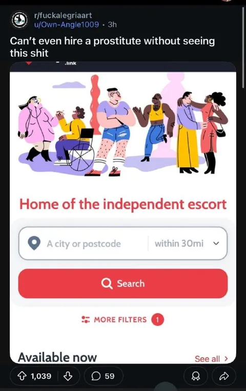 Independent Escort Search
