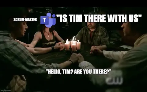 Is Tim There With Us?