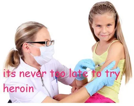 Never Too Late to Try Heroin