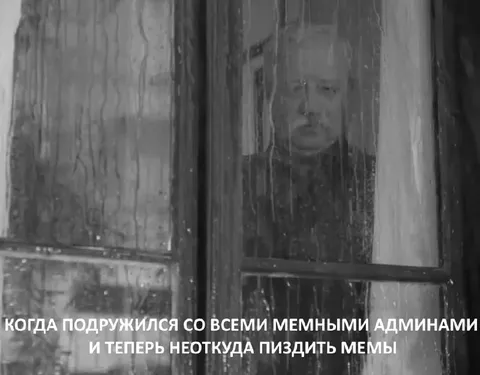 Подружился со всеми мемными админами