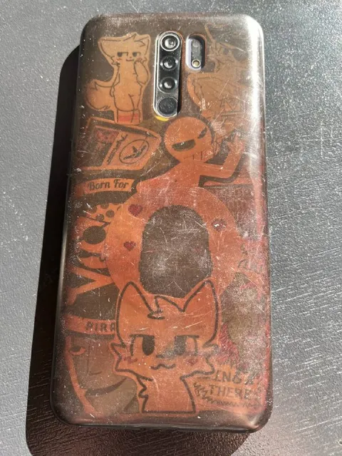Worn-Out Cat Phone Case