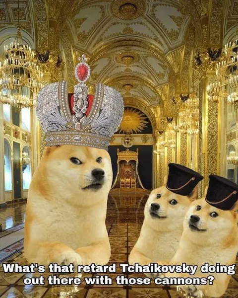 Doge Questions Tchaikovsky's Cannons