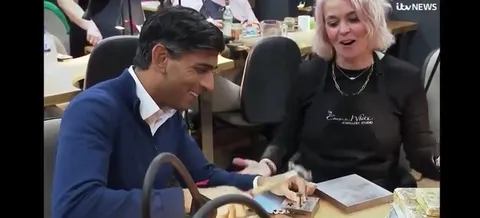 Rishi Sunak Hammers Jewelry