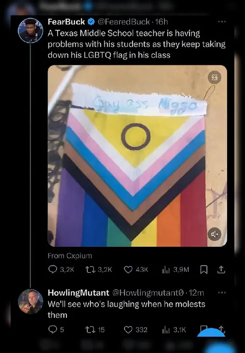 Teacher's LGBTQ Flag Problem