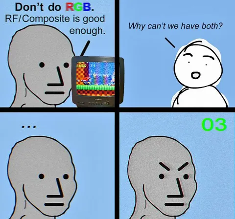 Don’t Do RGB Wojak