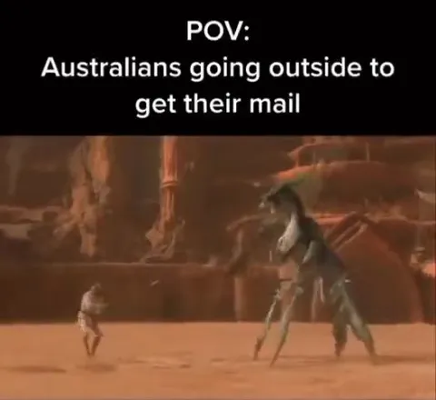 Australians Getting the Mail