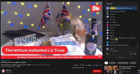 Lettuce Outlasts Liz Truss