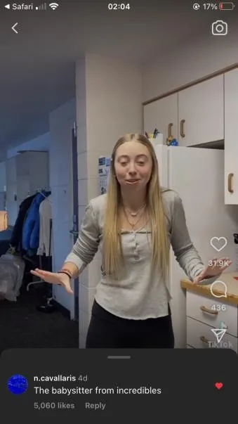 The Babysitter from Incredibles