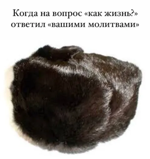Как жизнь? Вашими молитвами