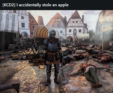 Accidentally Stole an Apple
