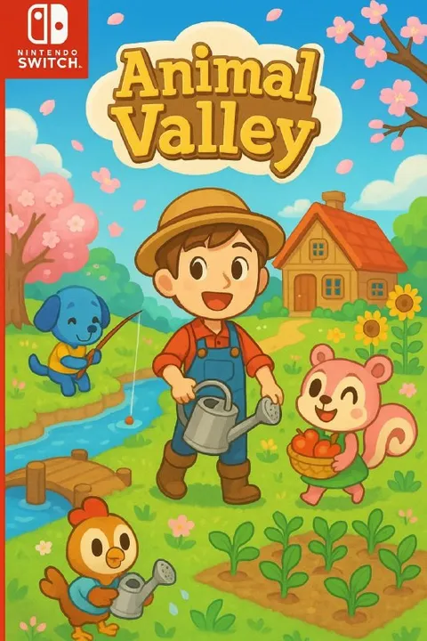 Fake Animal Valley Game Cover