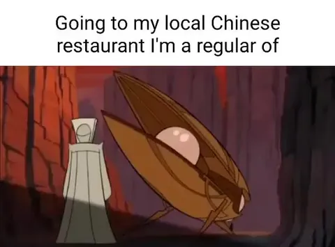 Regular at the Chinese Restaurant