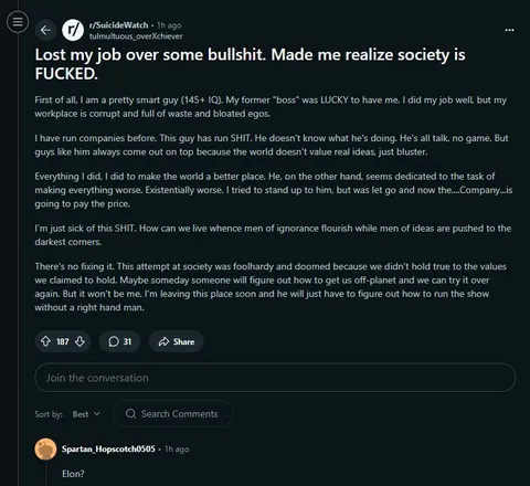 Lost My Job Over Bullshit