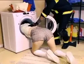 Спасение из стиральной машины