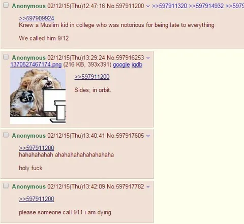 Muslim Kid Called 9/12