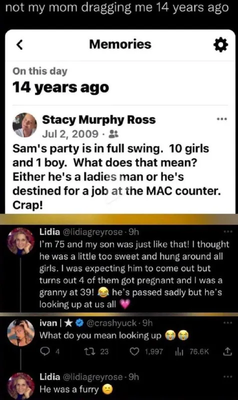Not My Mom Dragging Me