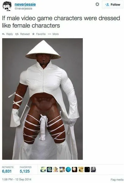 Male Video Game Characters Dressed Like Females