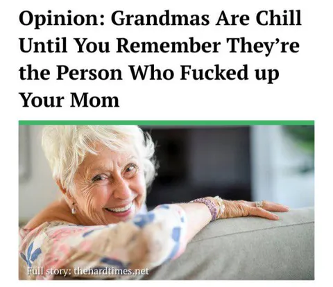 Grandma Is Not So Chill