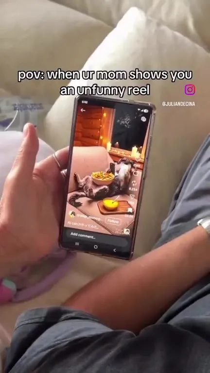 Mom Shows You an Unfunny Reel
