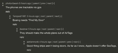 Boeing Needs Find My Door