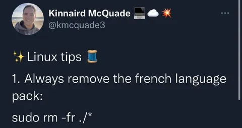 Remove the French Language Pack