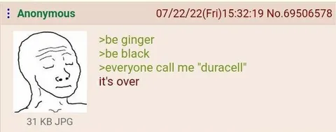 Ginger Black Duracell