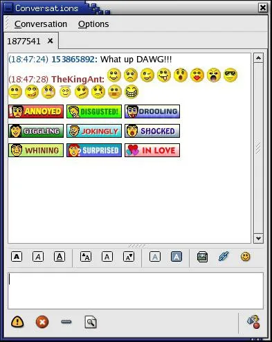 Old Messenger Mood Reactions