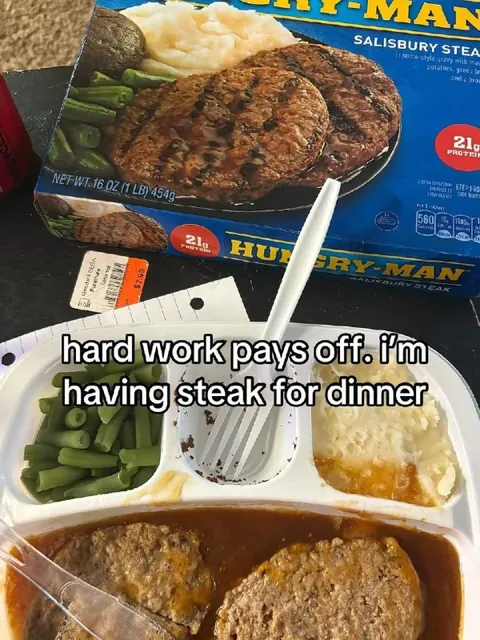 Hard Work Pays Off Steak Dinner