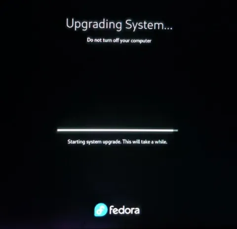 Fedora System Upgrade