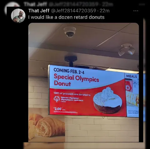 Special Olympics Donut Order