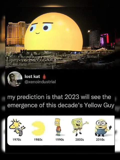 The Decade's Yellow Guy