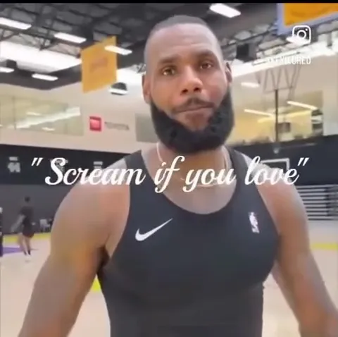 LeBron Feels the Holy Spirit