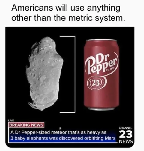 Americans Avoid the Metric System