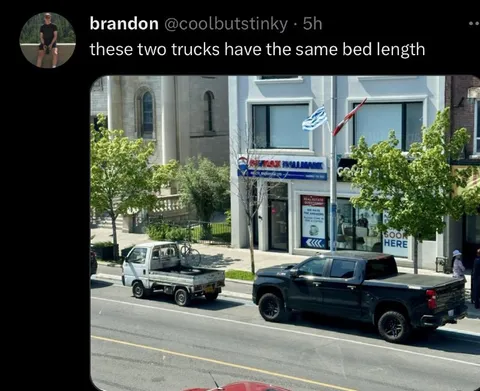Two Trucks Same Bed Length