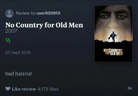 No Country for Bad Haircuts