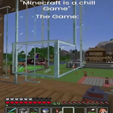 Minecraft Is a Chill Game