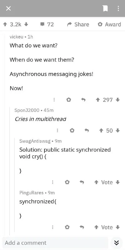Asynchronous Messaging Jokes