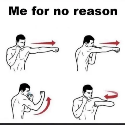 Me for No Reason Punching