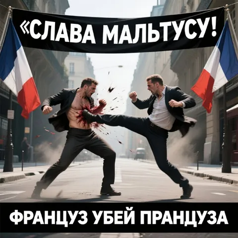 Слава Мальтусу: француз против француза