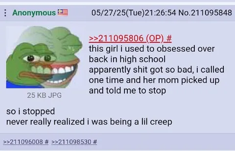 Pepe Realizes He Was a Creep