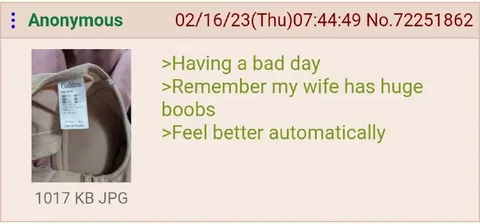 Wife Has Huge Boobs