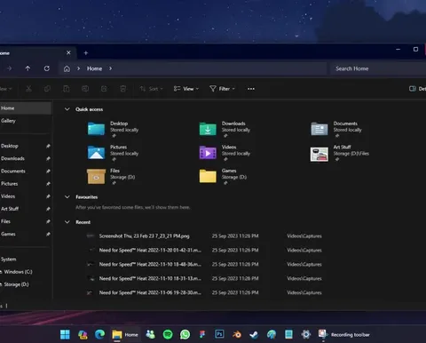 Windows File Manager Takes Forever