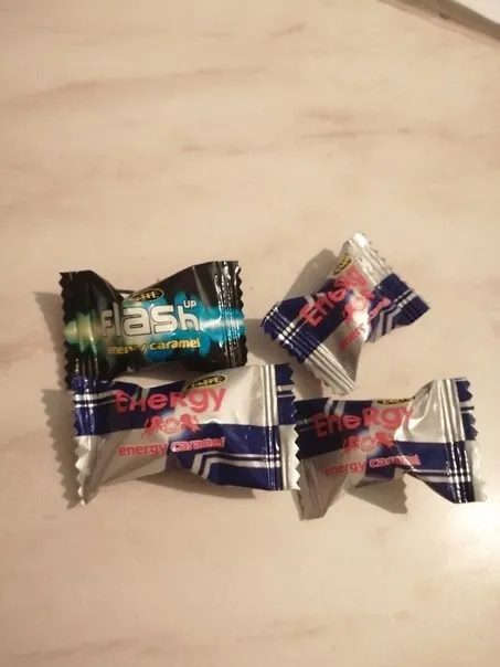 One Flash Among Energy Candies