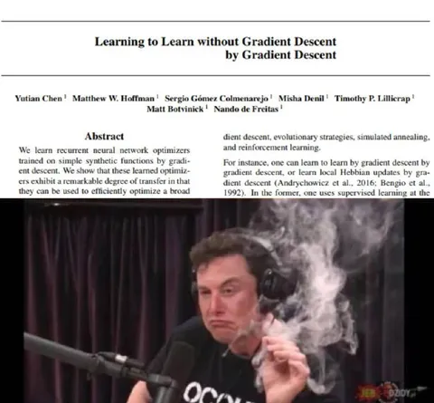 Learning to Learn Without Gradient Descent