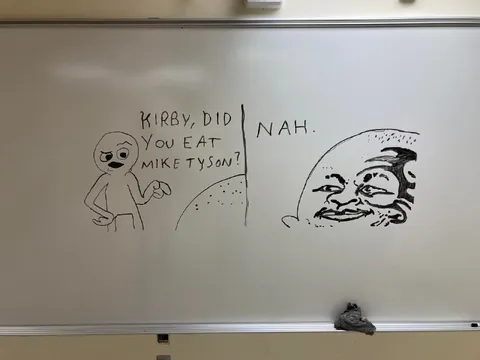 Kirby Ate Mike Tyson