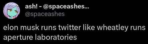 Wheatley Runs Twitter