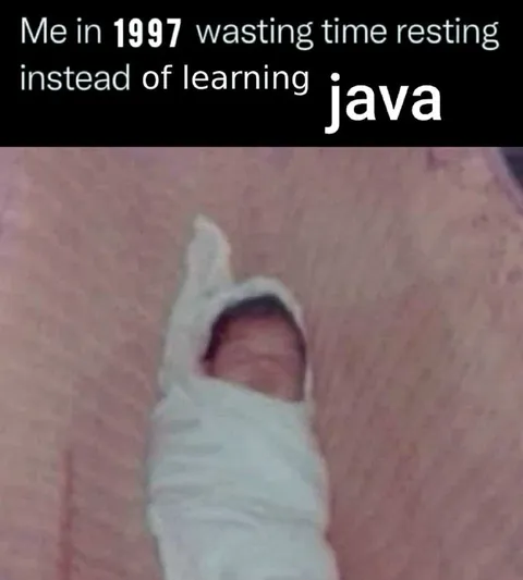 Me in 1997 Learning Java